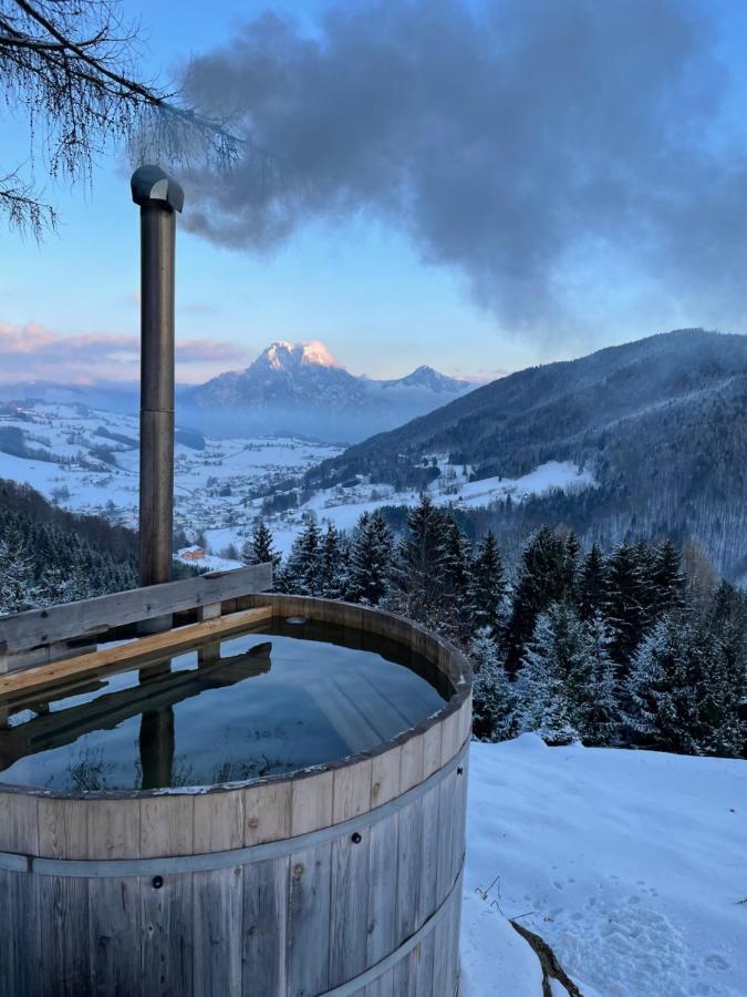 Kreitalm - Kraftplatz Im Salzkammergut Neukirchen  エクステリア 写真